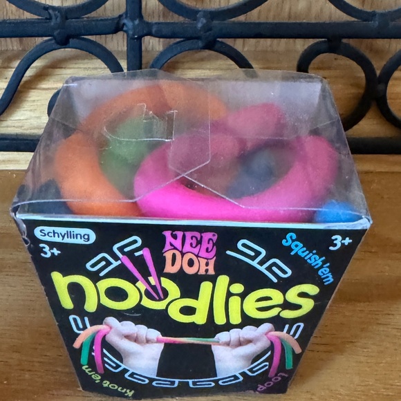 Schylling Nee Doh Noodlies | 5 Stress Relief Noodles | Needoh Squishy Toy - Picture 6 of 10